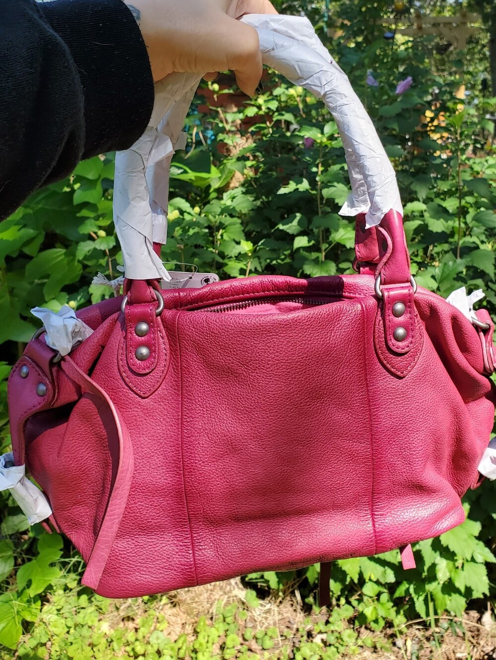 Free People Baby Emerson Tote In Acai - Picture 2 of 10